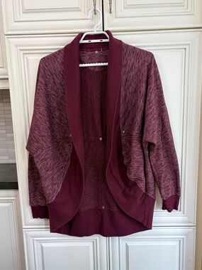 Unbranded women’s burgundy cardigan